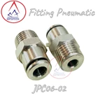 Fitting Pneumatic Metal JPC 06-02 2