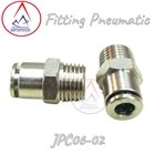 Fitting Pneumatic Metal JPC 06-02 3