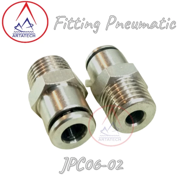 Fitting Pneumatic Metal JPC 06-02