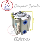 Compact Silinder Pneumatik SDA32-25 SKC 1