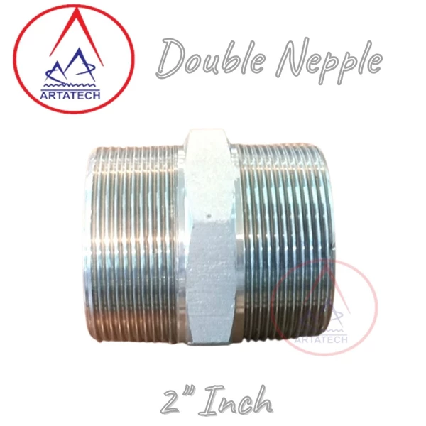 Fitting Pneumatic Double Nepple 2" inch