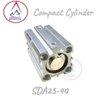 Compact Silinder Pneumatik SDA25-40 SKC 2