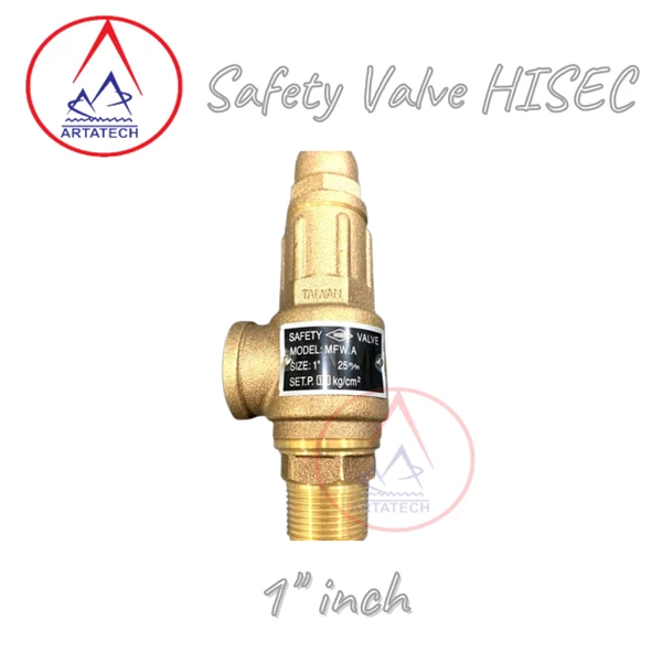 Safety Valve Hisec 1" inch