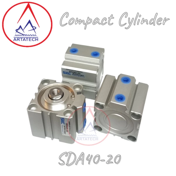 Compact Silinder Pneumatik SDA40-20 SKC
