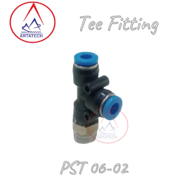 Fitting Pneumatic TEE PST 06-02(1/4")
