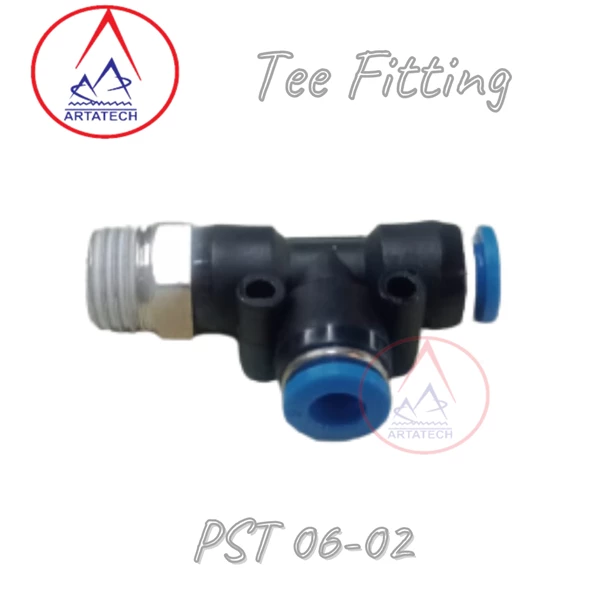 Fitting Pneumatic TEE PST 06-02(1/4")