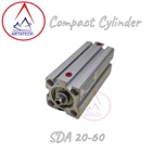 Compact silinder pneumatik SDA 20-60 SKC 2
