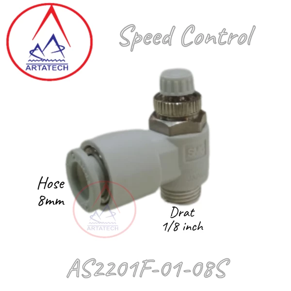 Speed Controller AS2201F-01 - 08S SMC