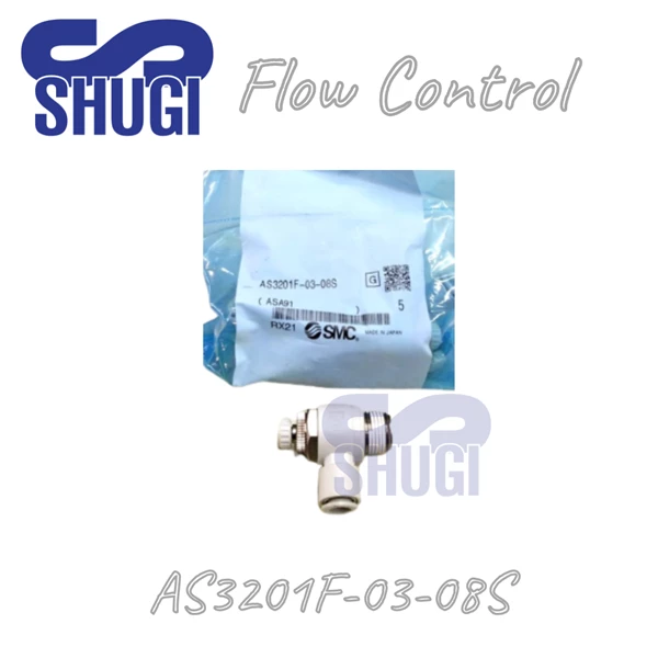 Flow Control AS3201F-03-08S SMC  Fitting Pneumatic