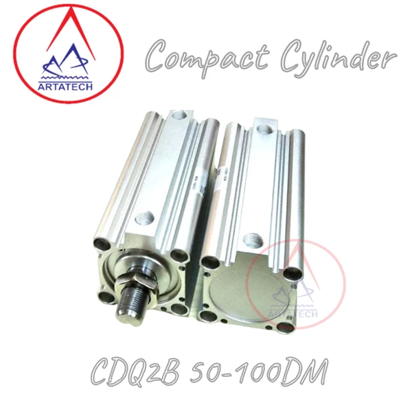 Compact Silinder Pneumatik CDQ2B50-100DM SMC