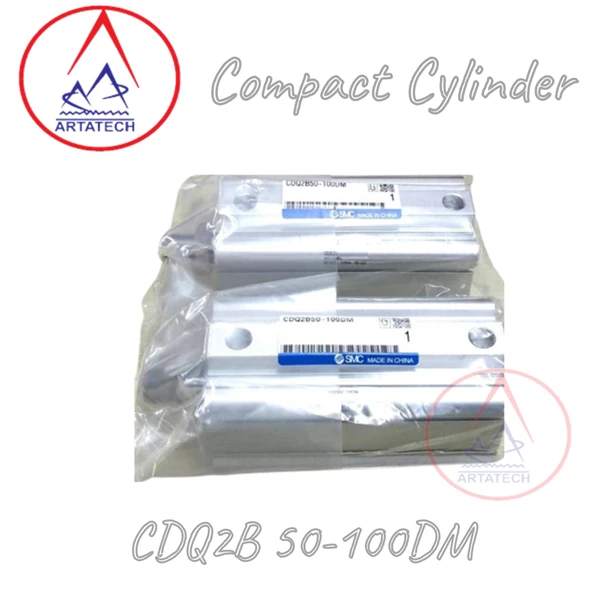 Compact Silinder Pneumatik CDQ2B50-100DM SMC