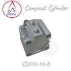 Compact Silinder Pneumatik SDA32-10-B SKC 2