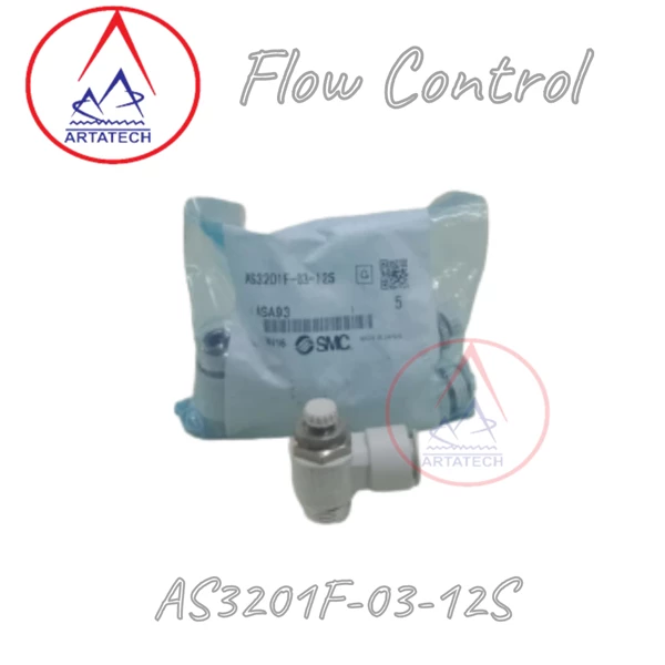 Flow Control AS3201F-03-12S SMC Fitting Pneumatic