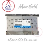 Fitting Manifold 6 Baris-SS5Y5-20-06 SMC 1