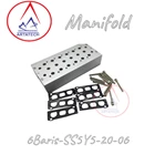 Fitting Manifold 6 Baris-SS5Y5-20-06 SMC 2