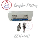 Coupler Fitting Pneumatic KK3P-06H SMC 2