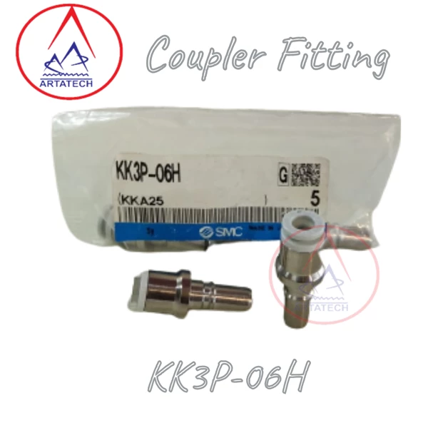 Coupler Fitting Pneumatic KK3P-06H SMC
