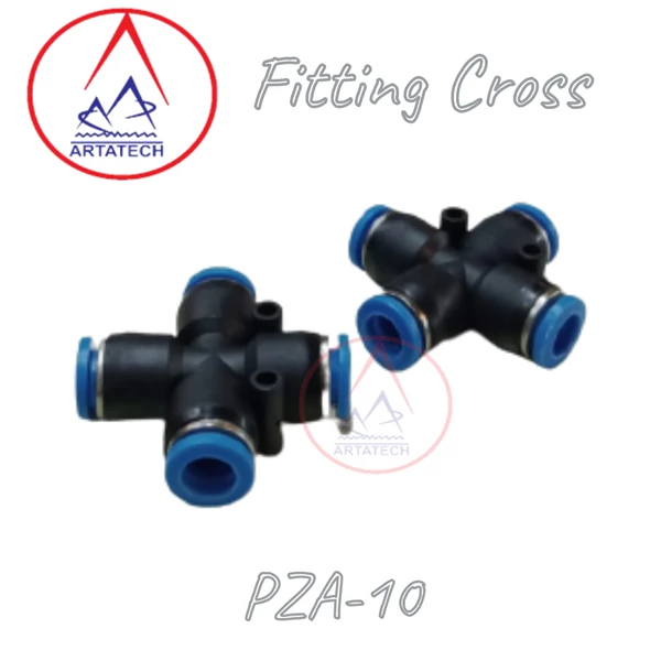 Fitting Pneumatic Cross PZA - 10
