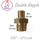 Double Nipple Pipa 1/8 - 1/4 inch 1