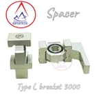 Spacer tube type L brecket 3000 2