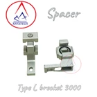 Spacer tube type L brecket 3000 3