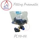Fitting Pneumatic PL 10 - 02 1