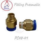 Fitting Pneumatic Type PC 08 -01 3
