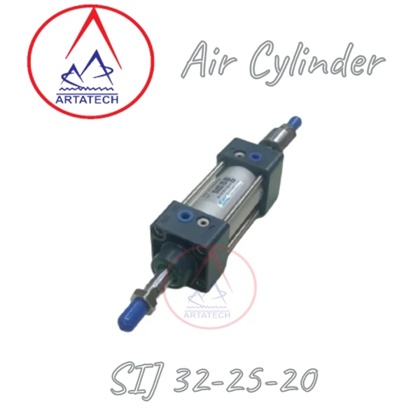 Air Silinder Pneumatik Adjustable SIJ32-25-20 SKC