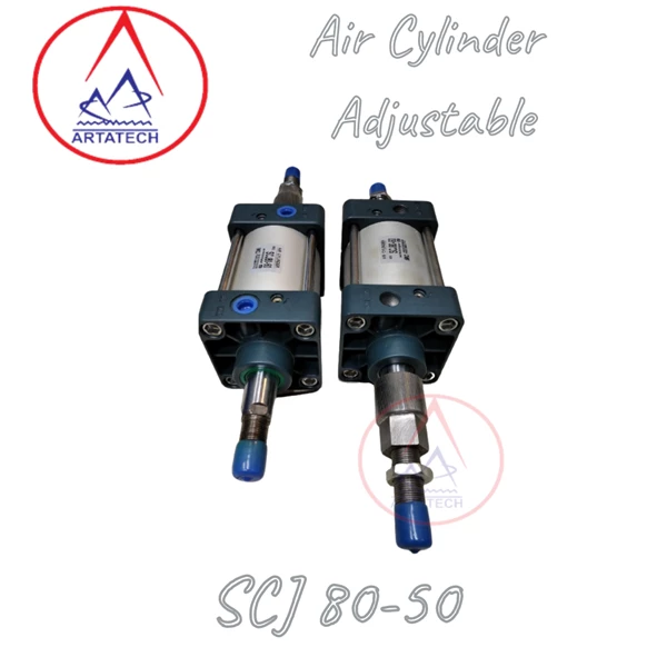 Air Silinder Pneumatik Adjustable SCJ80-50 SKC