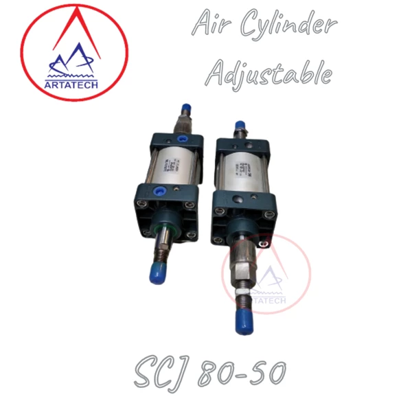 Air Silinder Pneumatik Adjustable SCJ80-50 SKC