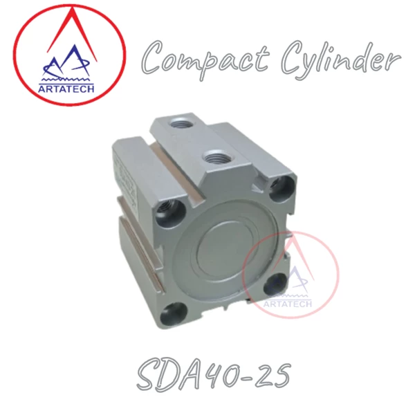 Compact Silinder Pneumatik SDA40-25 SKC