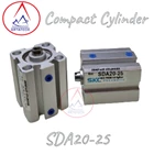 Compact Silinder Pneumatik SDA 20-25 SKC 1
