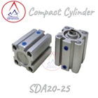 Compact Silinder Pneumatik SDA 20-25 SKC 3