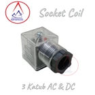 Socket Fitting coil 3 katub AC dan DC 1