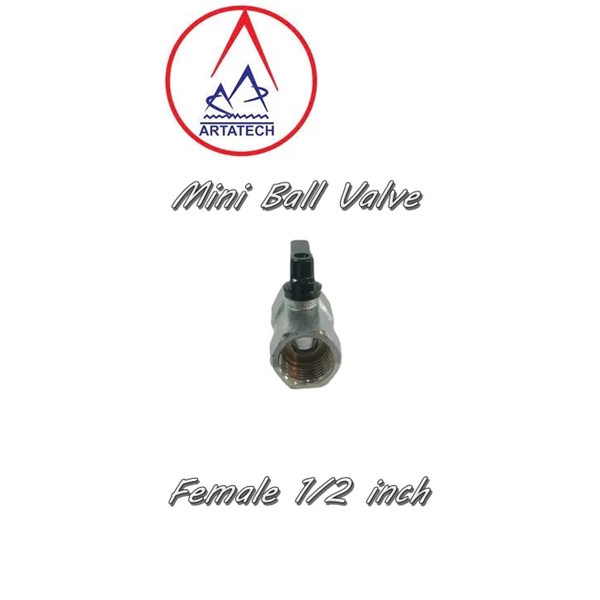 Mini Ball Valve 1/2 inch Female