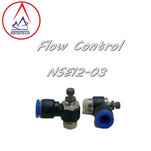 Fitting Pneumatic Flow Control NSE 12- 03