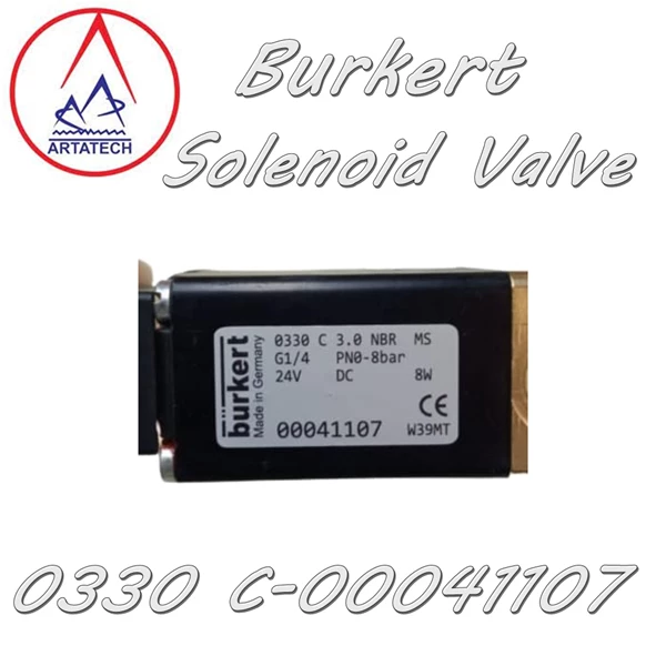 Burkert Solenoid Valve 3 way 0330 C