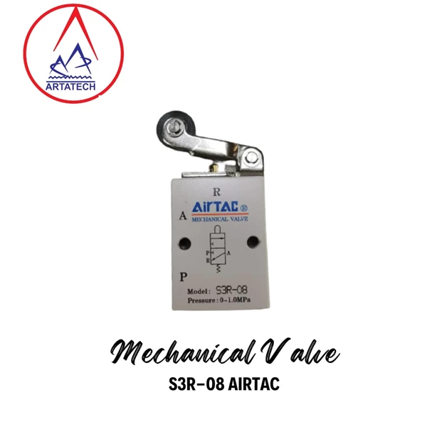 Mechanical Valve Air tac S3R-08 solenoid valve
