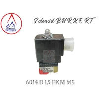 Solenoid BURKERT 6014 D 1 koma 5 FKM MS Solenoid valve