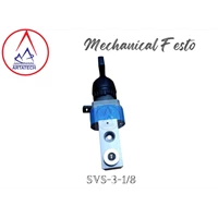 Mechanical Festo 3 way 2 position port 1/8 inch
