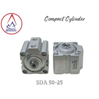 Compact Cylinder SDA 50-25 silinder pneumatik
