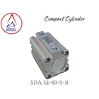 Compact Cylinder SDA 32-40-S-B Silinder pneumatik 4