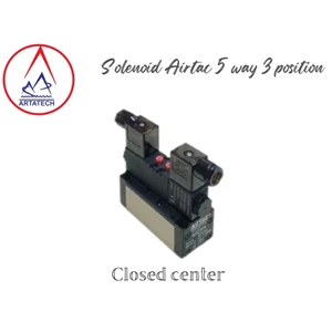 Solenoid Valve Airtac 5 Way 3 Position