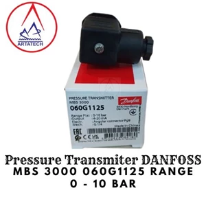 Pressure Transmitter DANFOSS MBS 3000 060G1125 range 0 - 10 bar