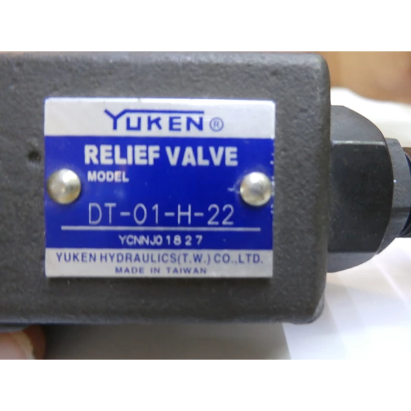 Relief Valve - DT-01-H-22 - Yuken