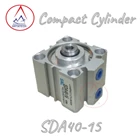 Compact  Silinder Pneumatik SDA40-15 SKC 1