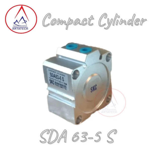 Compact Silinder Pneumatik SDA 63-5 S SKC