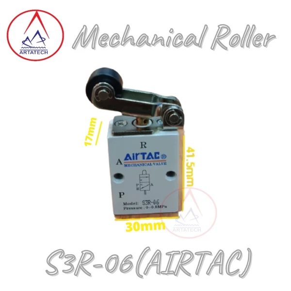 Mechanical Roller S3R-06 AIRTAC Industrial Valve 