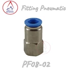 Fitting Pneumatic Lurus PF08-02 1