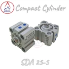 Compact Silinder Pneumatik SDA25-5 SKC 2